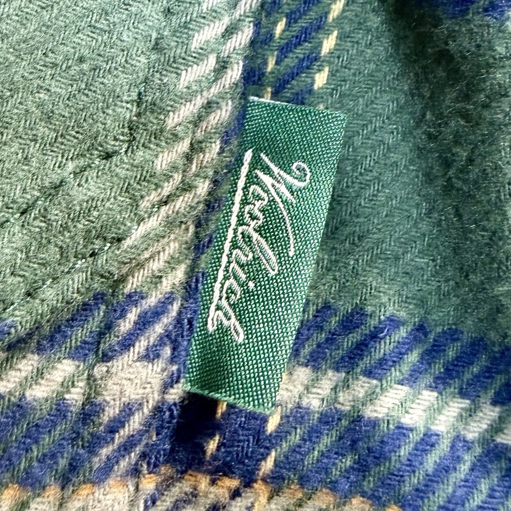 Woolrich Shirt Men XXL Green Plaid Brawny Flannel Long Sleeves Thick Shacket NWT - Picture 8 of 9